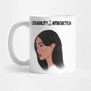 Disability Is An Intersection Hearing Aid Mug